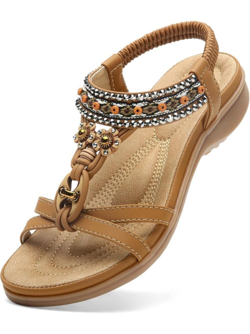 Comfortable Women's Summer Sandals with Arch Support | Bohemian Flip Flops